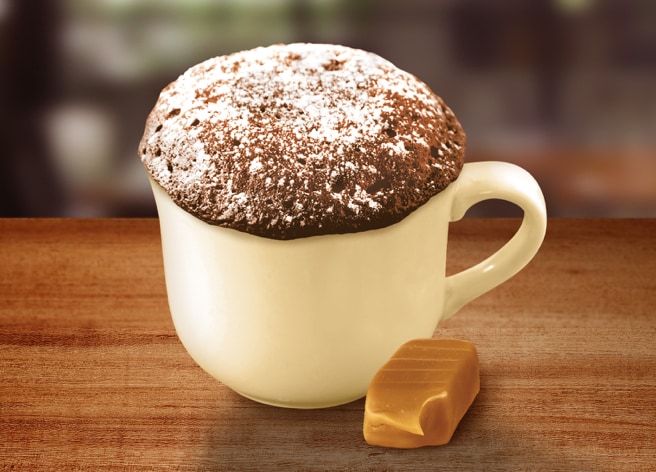 Werther’s Original Recipes – Cocoa Caramel Mug Cake