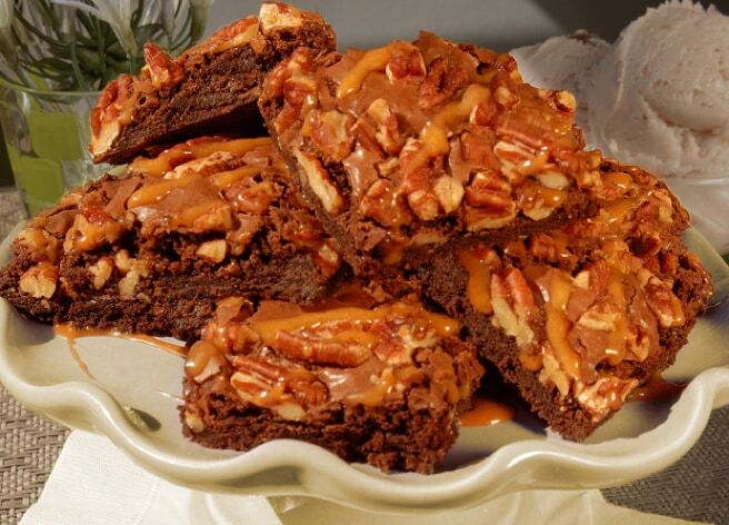 Werther’s Original Recipes – Caramel Pecan Brownies