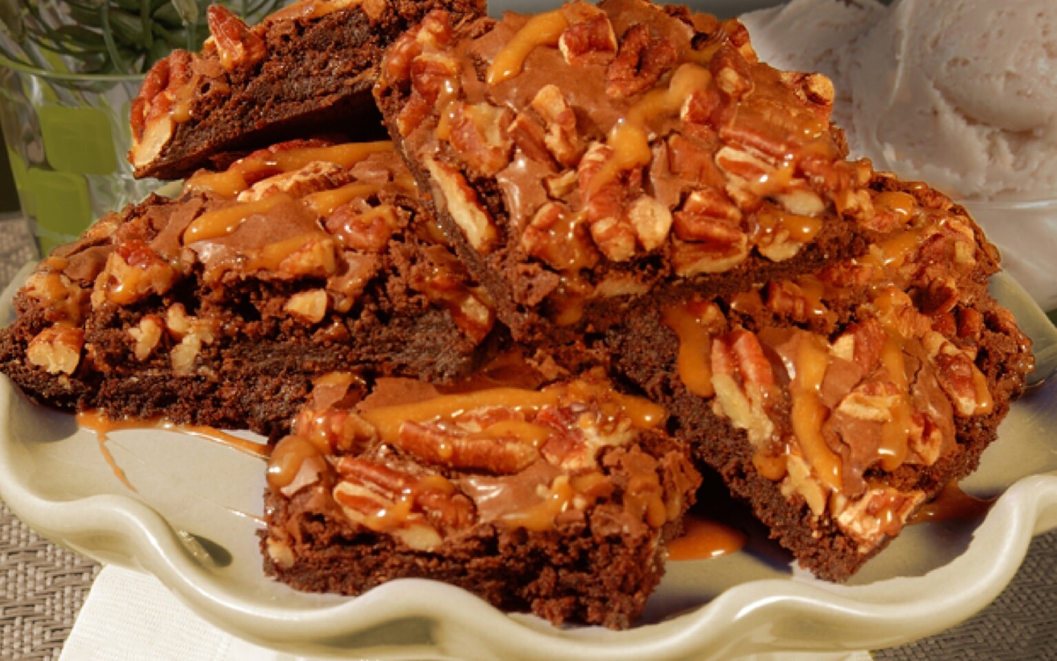 Werther's Caramel Pecan Brownies