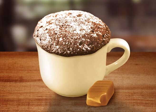 Werther’s Original Recipes – Cocoa Caramel Mug Cake