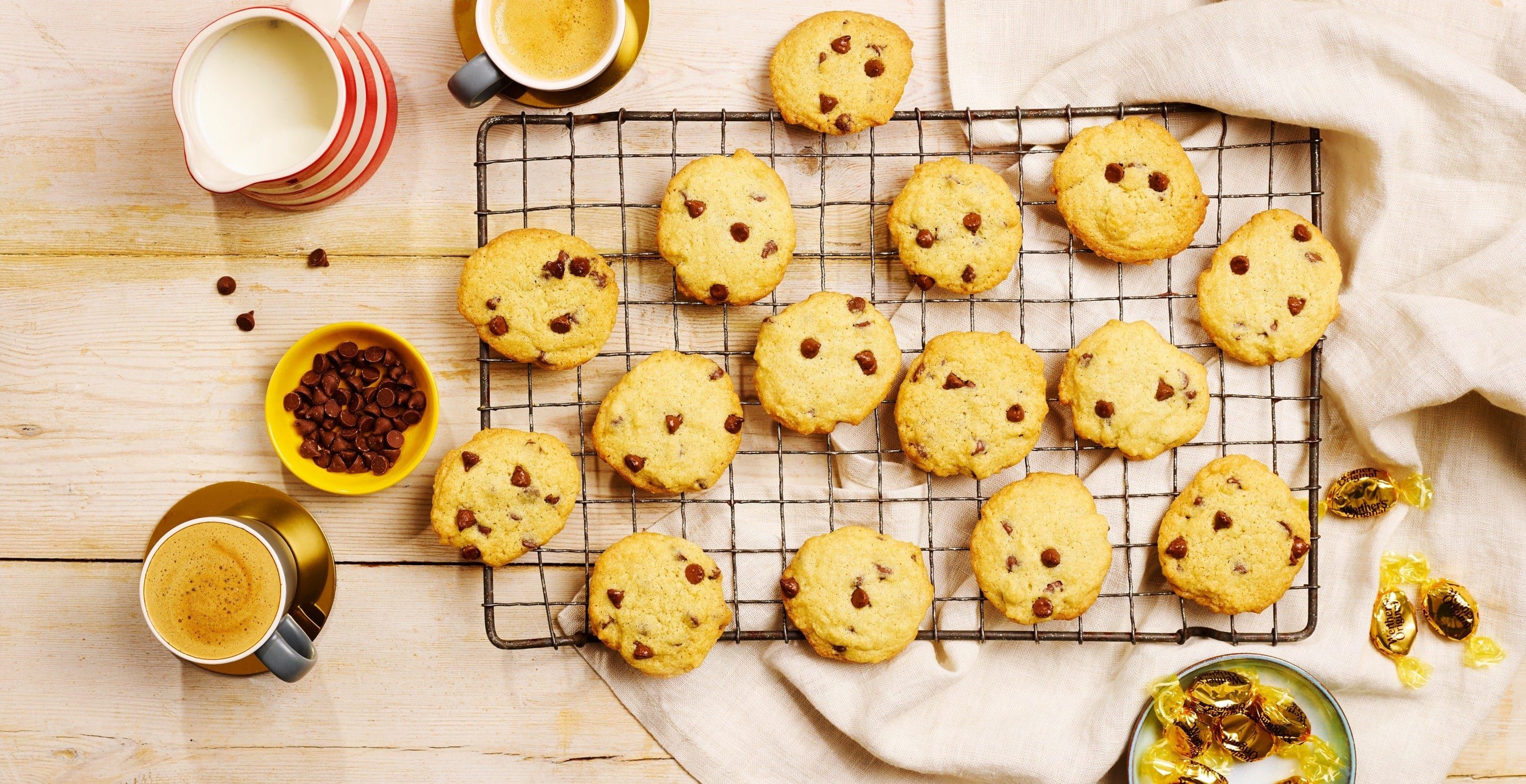 Werther’s Original Recipes Salted Caramel Choc Chip Cookies